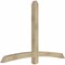 Ekena Millwork Bellingham Rough Sawn Timber Gable Bracket, Douglas Fir, 72"W x 48"H x 4"D x 4"F, 16/12 Pitch GBW072X48X0404BEL00RDF - alternate 3